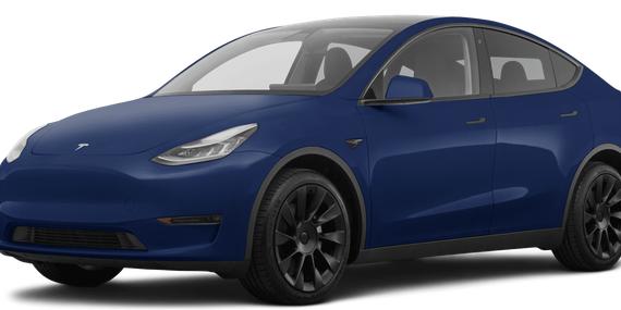 TESLA MODEL Y 2020 5YJYGDEF2LF005144 image